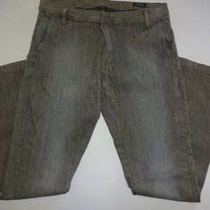 Mens Grey Agave Denimsmith Denim Jeans Grifter Classic Straight 36 Stretch USA